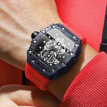 Binbond 8577 B8577 Fashion Luxury Waterproof Calendar Date Quartz Watches Men's Sports Hollow Out Design Wristwatch for Male Men