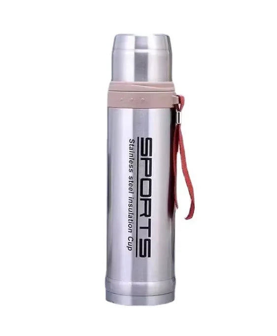 New Arrival 750ML Stainless Steel Bullet Shaped Thermos Cup Vacuum Flask Sustainable Insulated Water Bottle minimum order 10