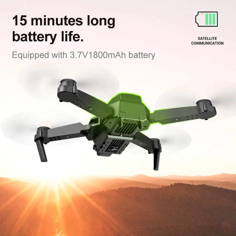 2025 E88Pro RC Drone 4K Professinal With Wide Angle UHD Camera Foldable Helicopter WIFI FPV Height Hold Gift Toy