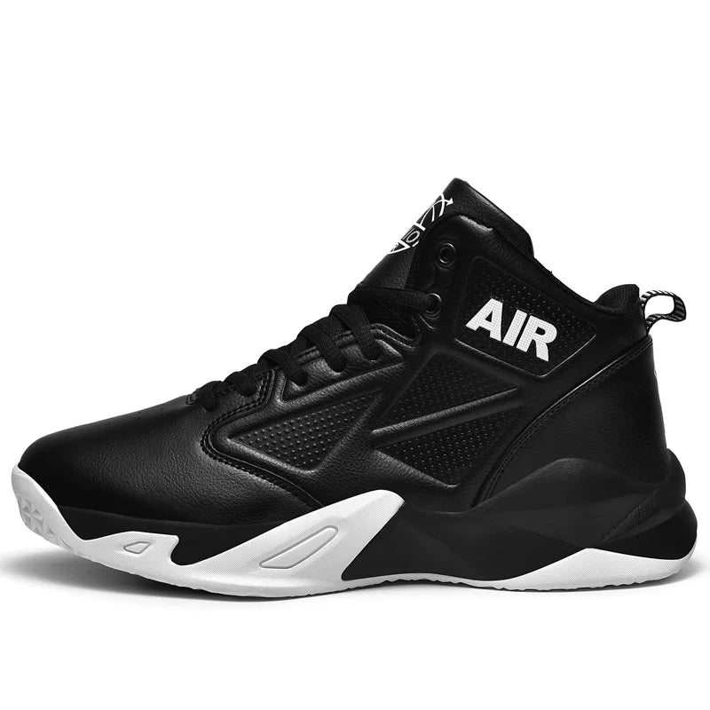 Dropshipping High Top Quality Men Casual Sneakers Retros Outdoor Rubber Trendy Breathable Men's Sports Basketball Shoes