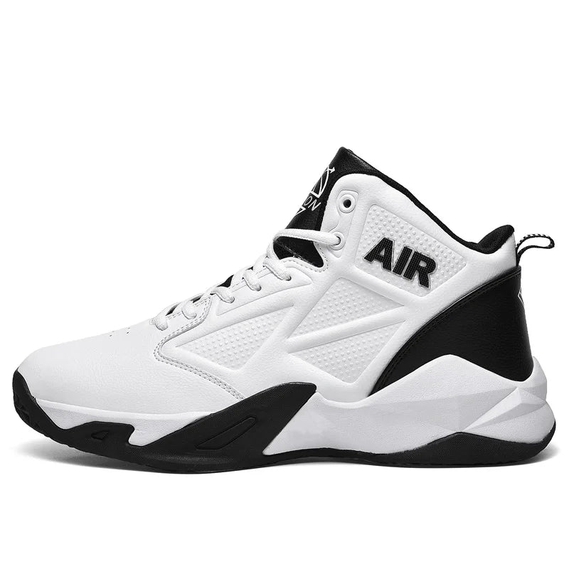 Dropshipping High Top Quality Men Casual Sneakers Retros Outdoor Rubber Trendy Breathable Men's Sports Basketball Shoes