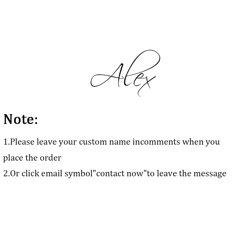 Atoztide Fashion Personalized Custom Name Bracelet for Women Stainless Steel letter Bracele with Adjustable Chain Wedding Gift