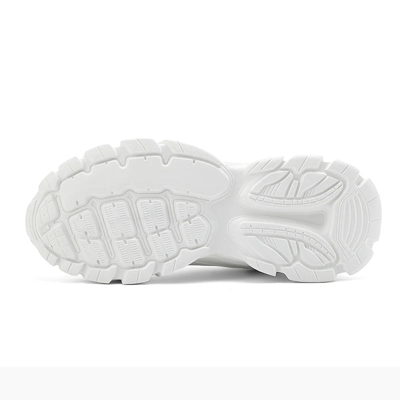 Wholesale Low MOQ Casual Shoes Women's Walking Style Shoes White Breathable Ladies Casual Shoes Sneakers