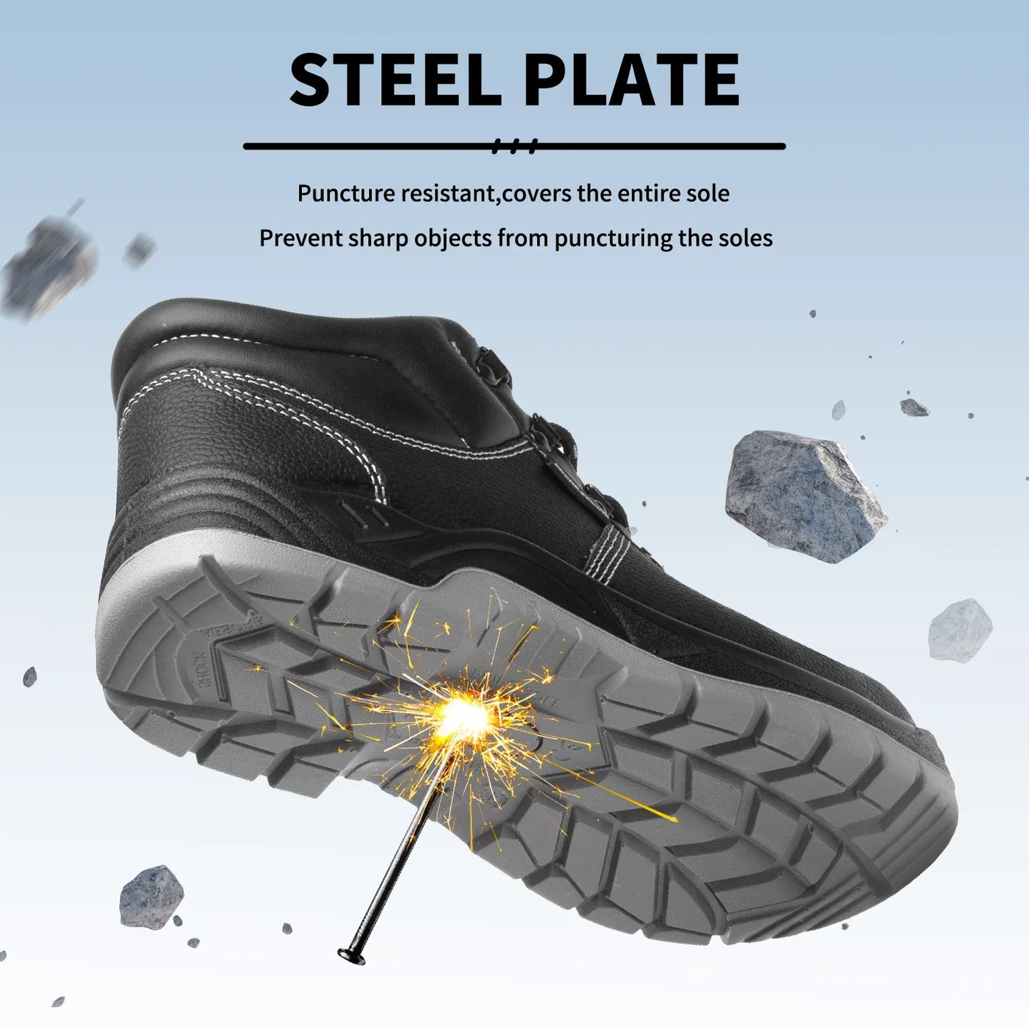 JIANKUN Factory Direct Men's Safeti Shoes Work Safety Shoes Anti-Smashing Anti-Puncture Cheap Save Shoes for Men. Minimum order 2