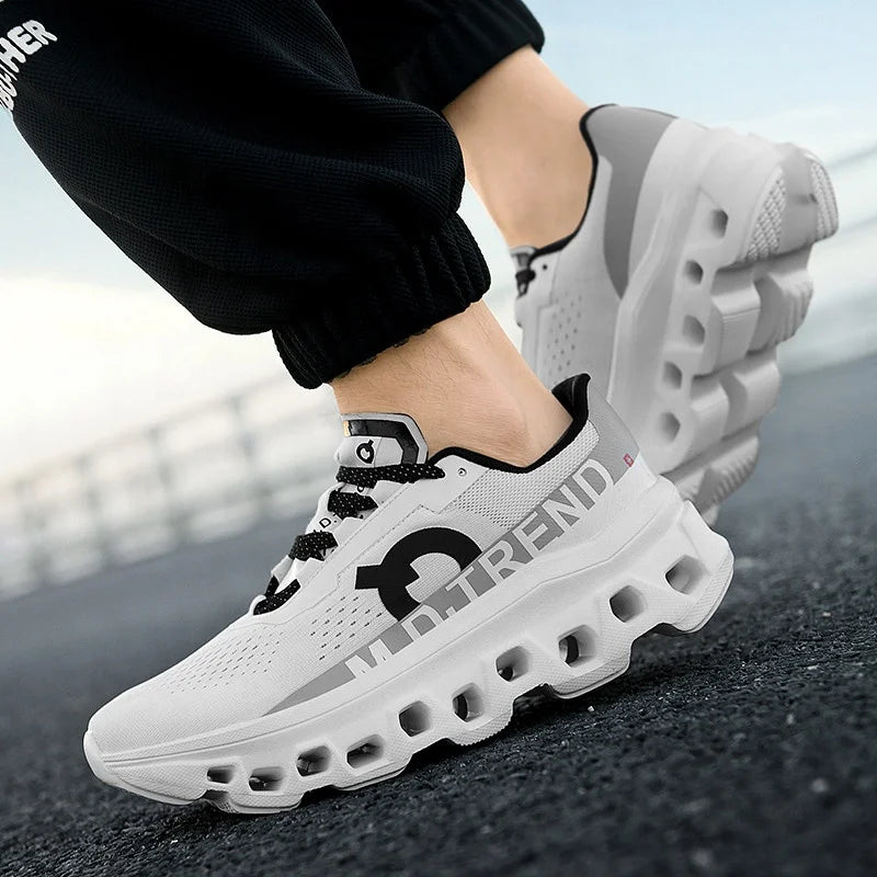 Dropshipping Custom Logo Fashion Trendy Breathable Running Shoes Men Casual Sports Footwear Mens Sneakers