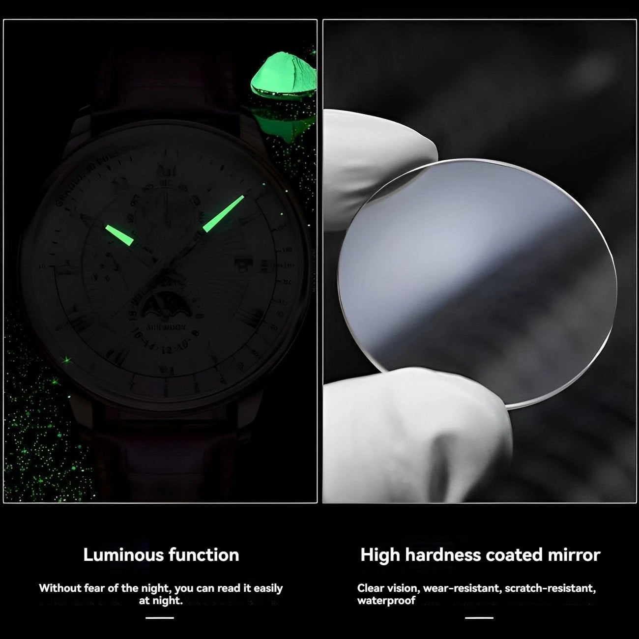 Fashion Watch Classic Round Business Quartz Watch Men's Leather Men's High Quality Watch. Minimum order 2