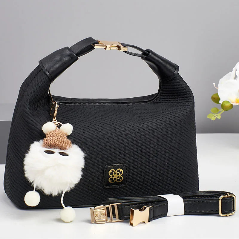 New women shoulder Bag for 2025 leather Handbags Fashion Large capacity casual handbag single shoulder crossbody bag