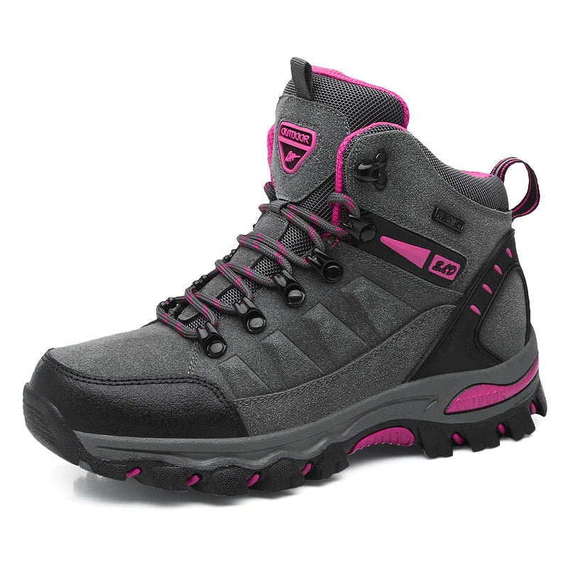 Women Boots Waterproof hiking boots for women 2023 Women's safety work shoes Non Slip Ankle Boots botas de trabajo para mujeres