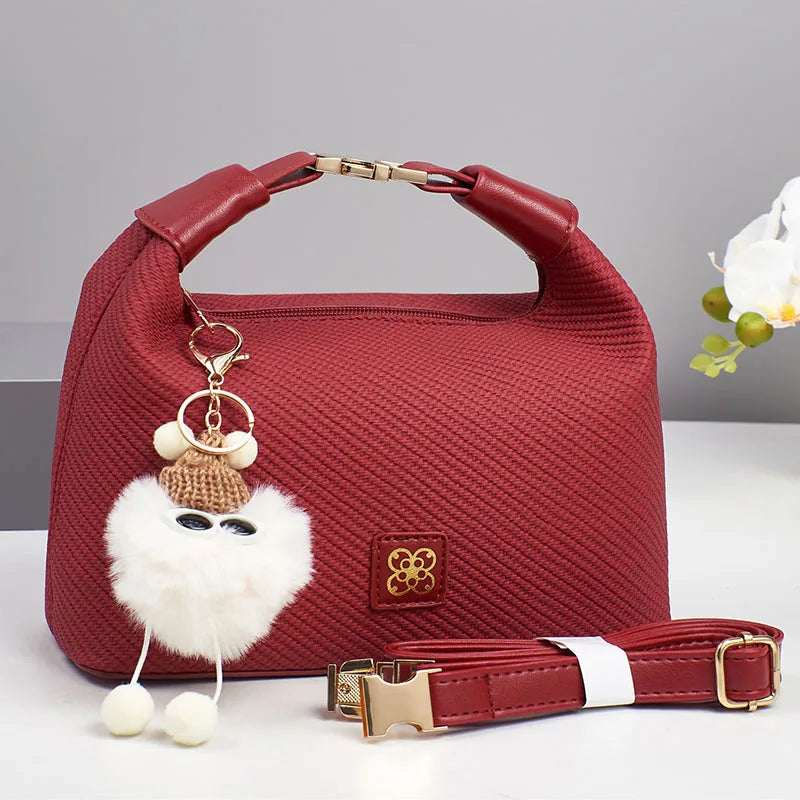 New women shoulder Bag for 2025 leather Handbags Fashion Large capacity casual handbag single shoulder crossbody bag
