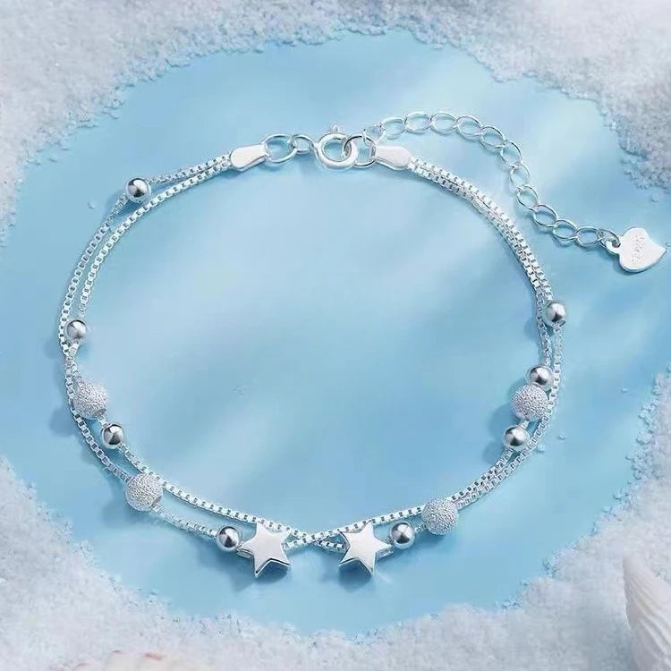 925 Sterling Silver Peacock Opening Screen Bracelet For Women Luxury Designer Texture Open Bracelets Party Original Jewelry Gift