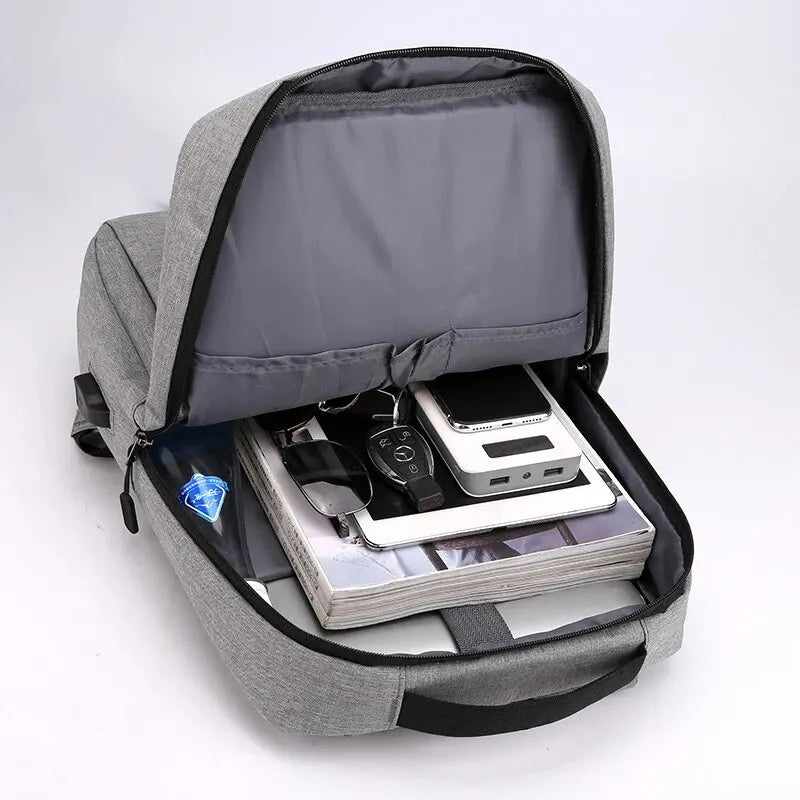 Multi Layer Zippered Laptop Bag, 13 Inches, 14 Inches, 15 Inches, Computer Backpack, Business Backpack, MEN'S AND WOMEN'S TRAVEL