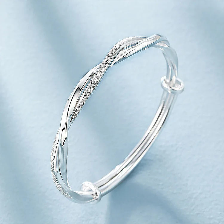 925 Sterling Silver Bracelets For Women Adjustable Bangle Dreamcatcher Tassel Feather Round Bead Charm Bracelet Wedding Jewelry