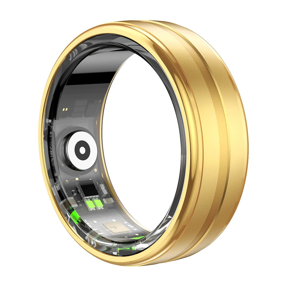 COLMI R06 Smart Ring Men Women, Heart Rate and Blood Oxygen Monitor, IP68 & 5ATM Waterproof, Multi-sport Mode