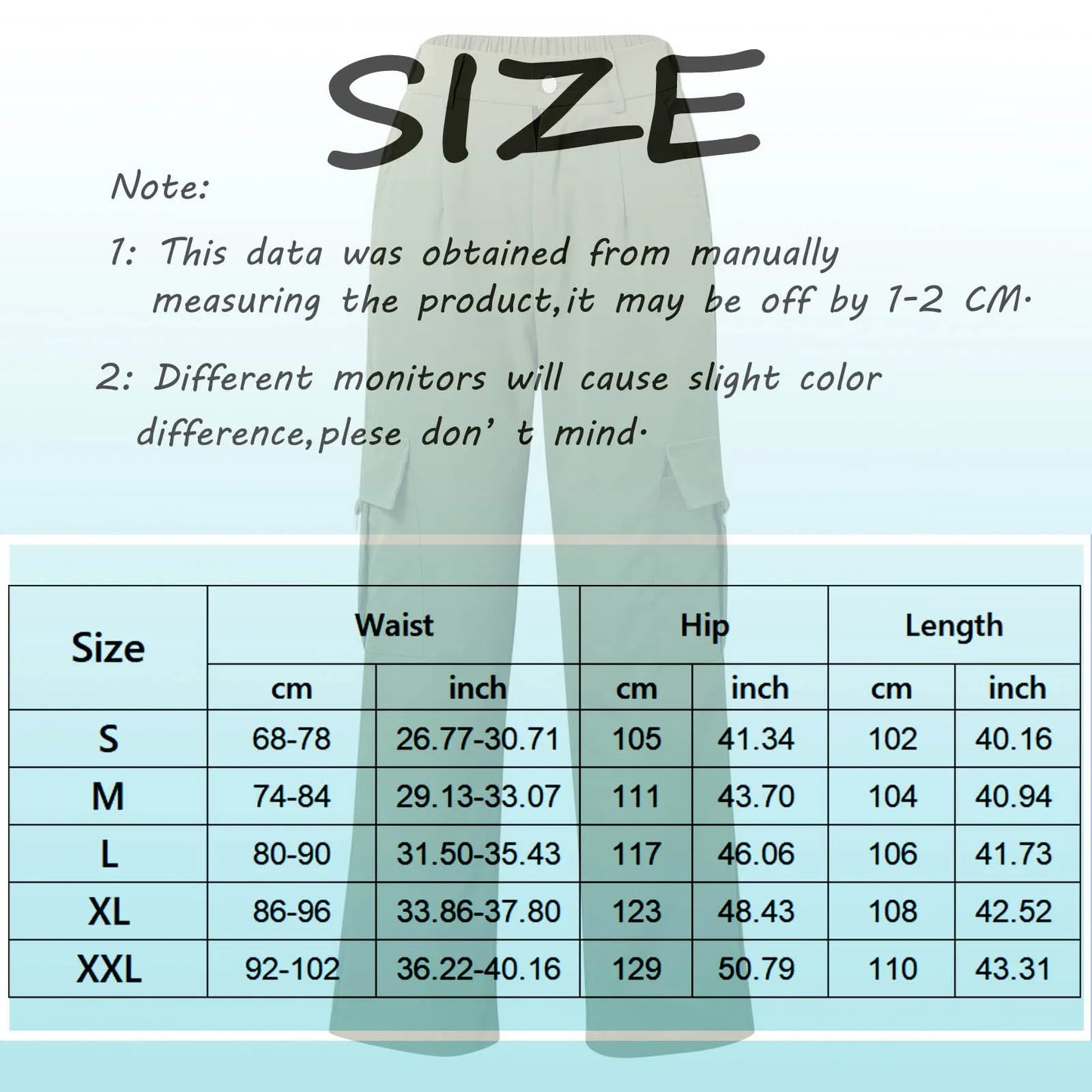 Casual Joggers Pants Women Stretch Twill Wide Leg Pants Casual Straight Leg Trouser High Waisted Dressy Flare Pants 한국인 후기 많은 옷