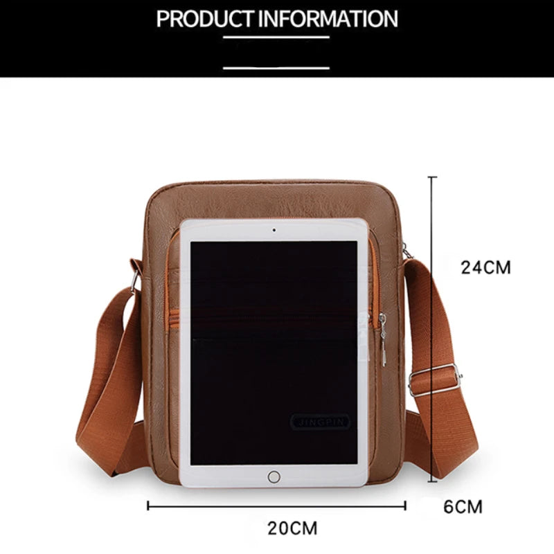 Men Nylon Shoulder Bag Messenger Bag Casual Waterproof Nylon Zipper Pocket Handbag Fashion Tote Travel Male Crossbody Bags