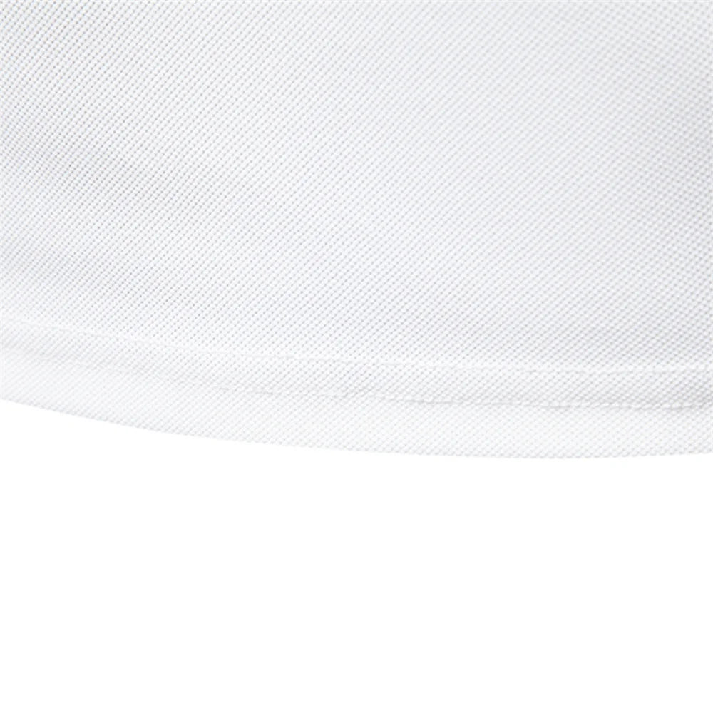 AIOPESON Men's Summer V-Neck Striped Polo Shirt Breathable Slim Fit Polo Shirts for Men Lightweight Casual Athletic Polo