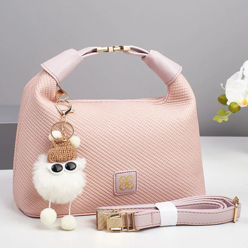 New women shoulder Bag for 2025 leather Handbags Fashion Large capacity casual handbag single shoulder crossbody bag
