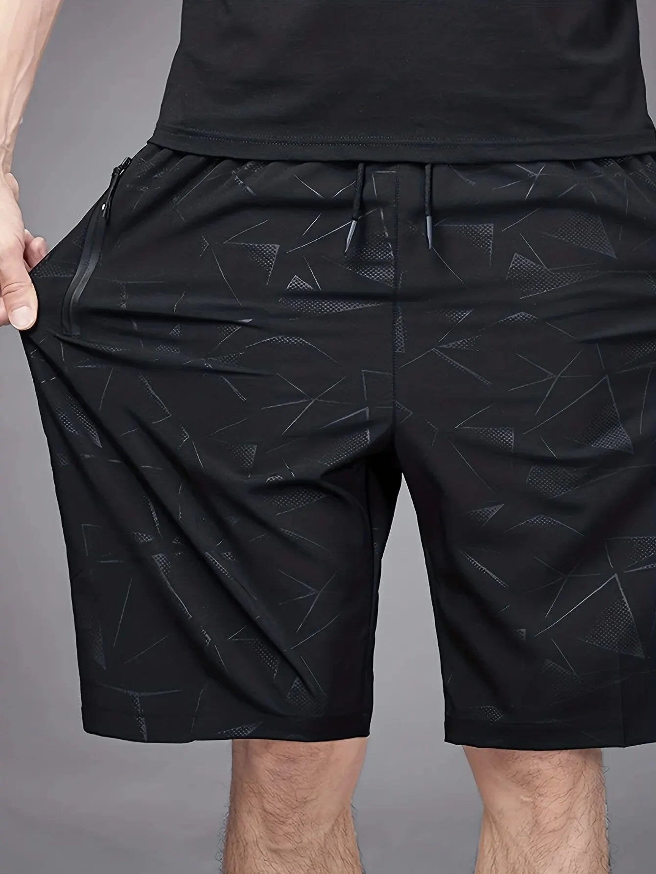 Men's Quick-Drying Sports Shorts,Summer With Pockets Breathable For Running, Fitness, Training7025