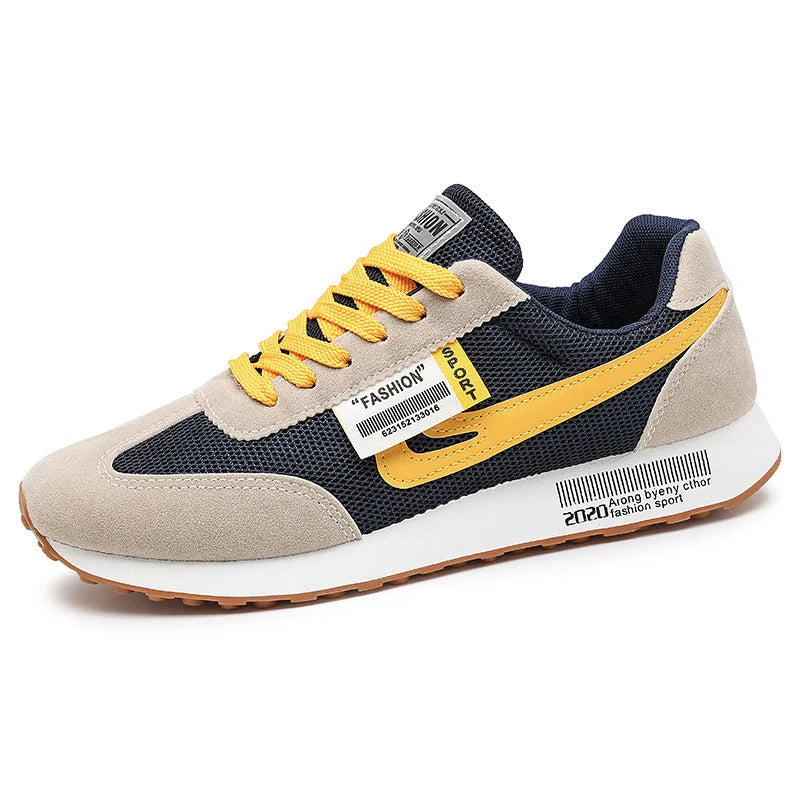 High Quality Casual Men's Sports Sneakers Factory Supplied for All Seasons-Summer Spring Winter Autumn. Minimum order 2