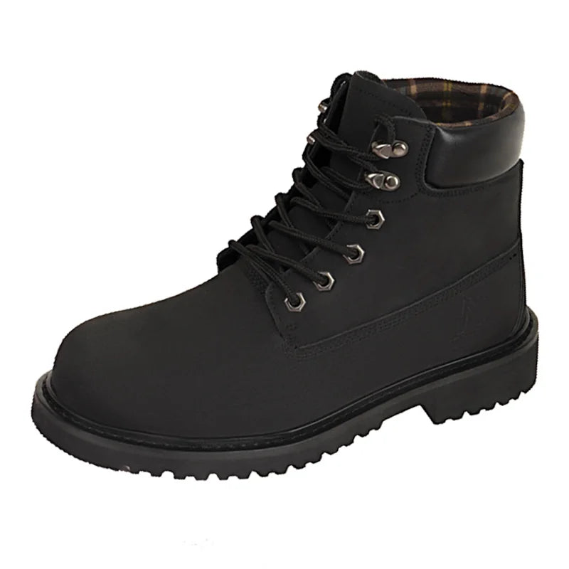 ZG HSSL 636 SAFETYLEADERS Light Weight Leather Work Boots,fashionable Men Yellow Safety Boots