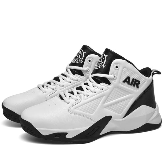 Dropshipping High Top Quality Men Casual Sneakers Retros Outdoor Rubber Trendy Breathable Men's Sports Basketball Shoes