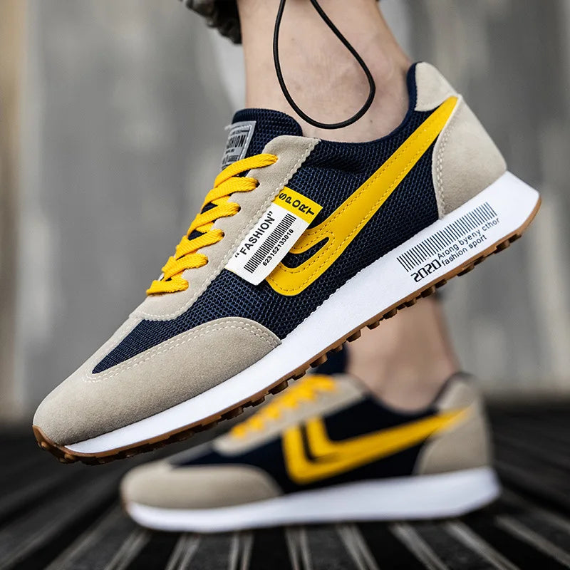 High Quality Casual Men's Sports Sneakers Factory Supplied for All Seasons-Summer Spring Winter Autumn. Minimum order 2