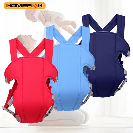 Breathable Adjustable Baby Carrier Sling Front Facing Kangaroo Pouch Wrap Hip Seat for Newborn Infant Toddler Hands Free