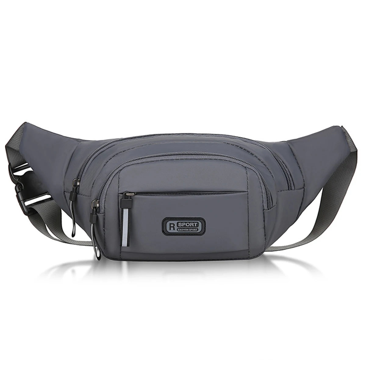 New Pure Canvas Fit Waistpack Mobile Waistpack Men's Sports Outdoor Leisure Running Anti Theft Ultra Thin Invisible.-zmt