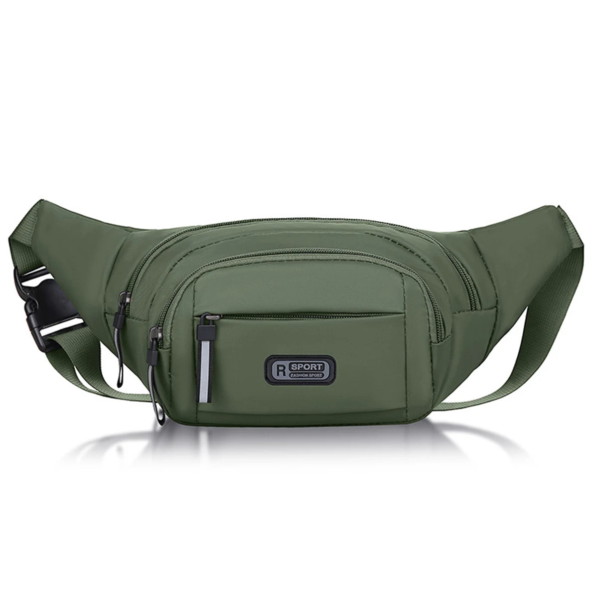 New Pure Canvas Fit Waistpack Mobile Waistpack Men's Sports Outdoor Leisure Running Anti Theft Ultra Thin Invisible.-zmt
