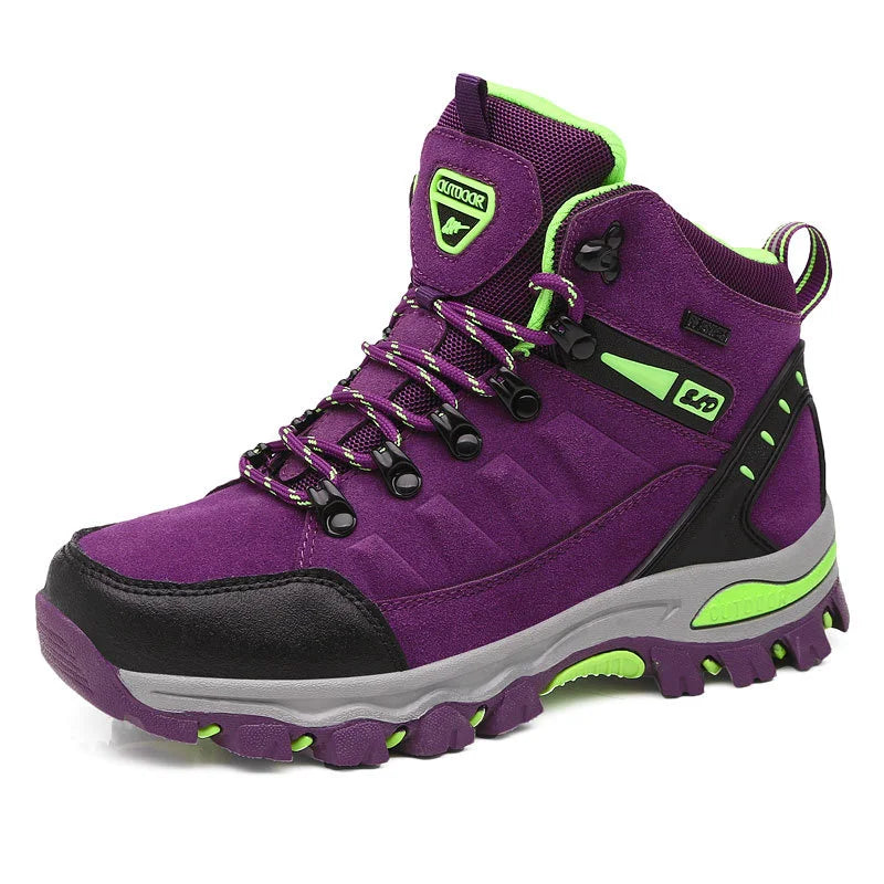 Women Boots Waterproof hiking boots for women 2023 Women's safety work shoes Non Slip Ankle Boots botas de trabajo para mujeres