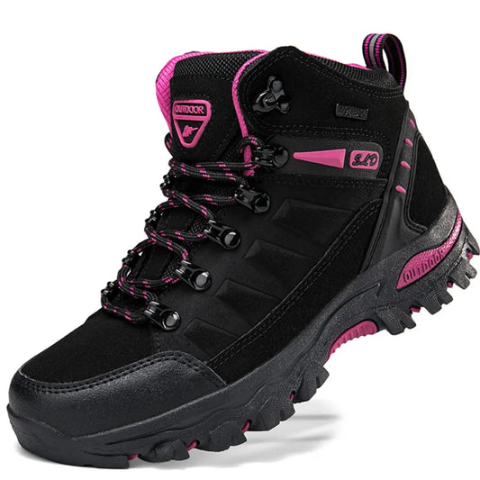 Women Boots Waterproof hiking boots for women 2023 Women's safety work shoes Non Slip Ankle Boots botas de trabajo para mujeres