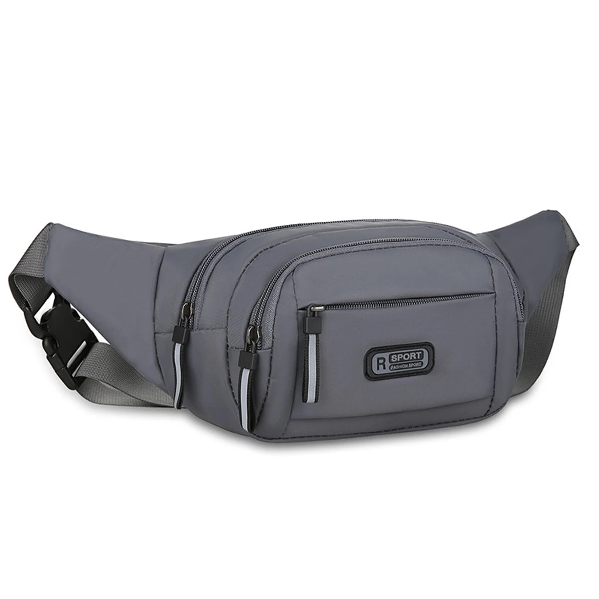New Pure Canvas Fit Waistpack Mobile Waistpack Men's Sports Outdoor Leisure Running Anti Theft Ultra Thin Invisible.-zmt