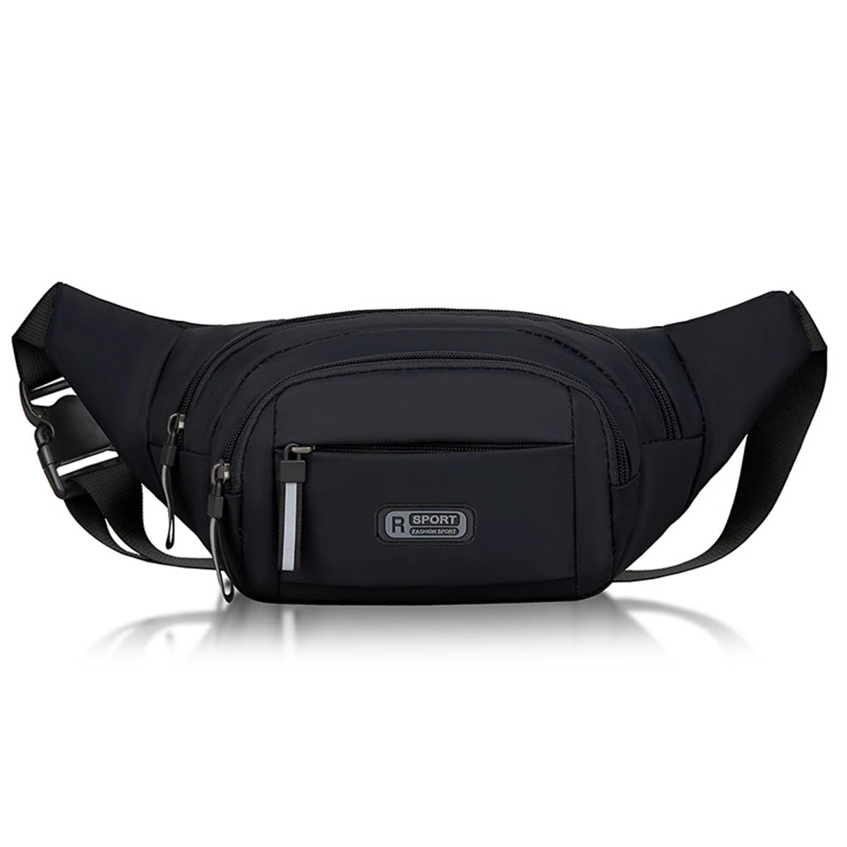 New Pure Canvas Fit Waistpack Mobile Waistpack Men's Sports Outdoor Leisure Running Anti Theft Ultra Thin Invisible.-zmt