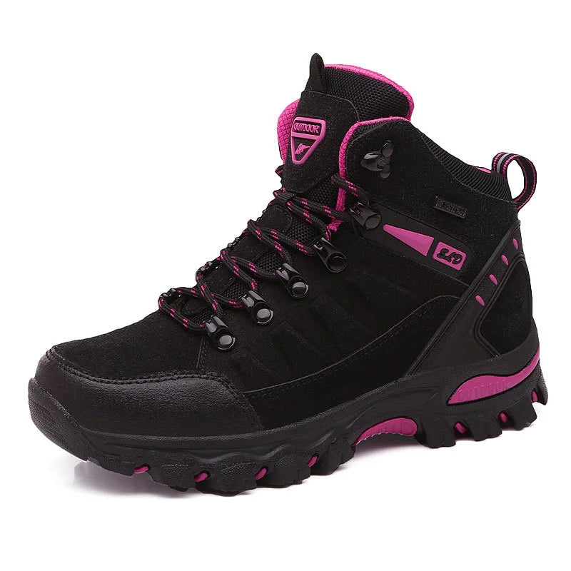 Women Boots Waterproof hiking boots for women 2023 Women's safety work shoes Non Slip Ankle Boots botas de trabajo para mujeres
