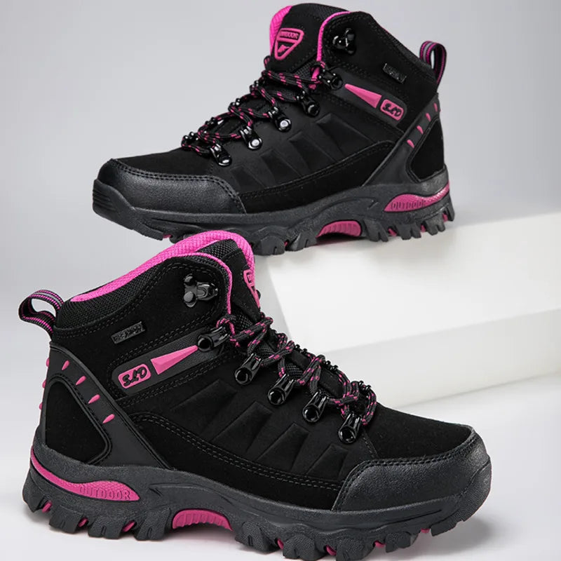 Women Boots Waterproof hiking boots for women 2023 Women's safety work shoes Non Slip Ankle Boots botas de trabajo para mujeres